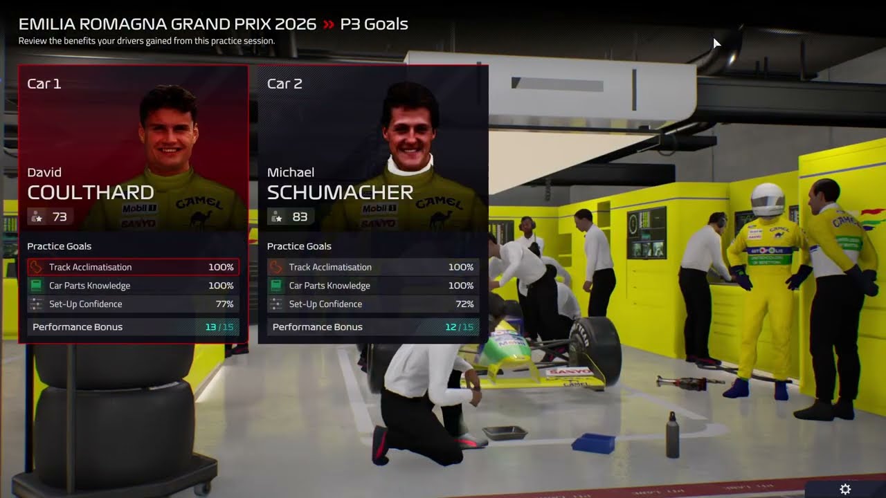 F1 Manager 22 / 1995 - Benetton (Race 3)
