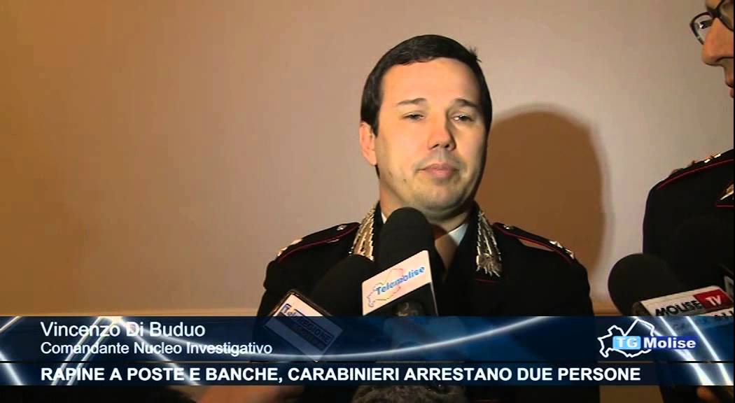 Rapine a poste e banche, carabinieri arrestano due persone