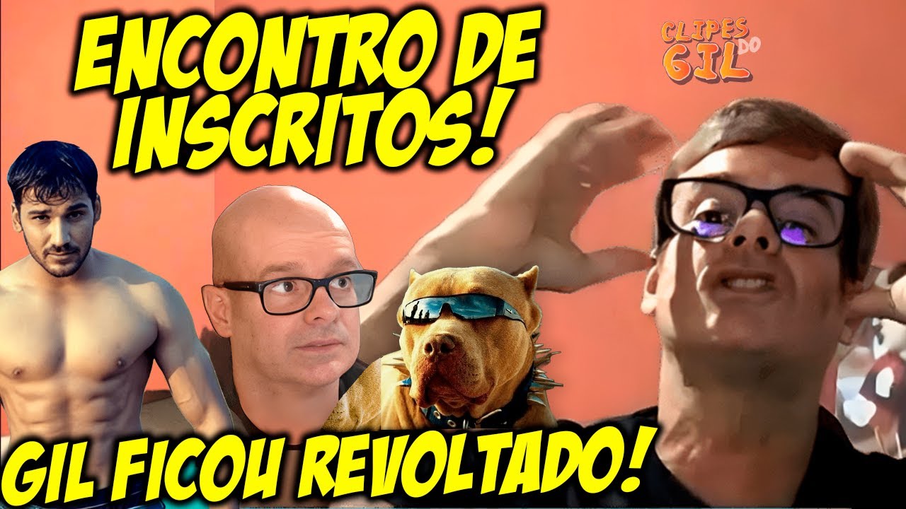 GIL ENLOUQUECEU! ENCONTRO DE INSCRITOS COM ALEX DE NITEROI, PIT BULLS DO SAMBA E GIL CHARLES XAVIER!