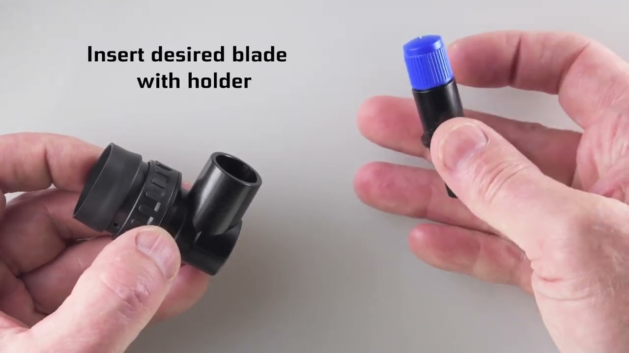 CE8000 Blade Preparation and Mounting