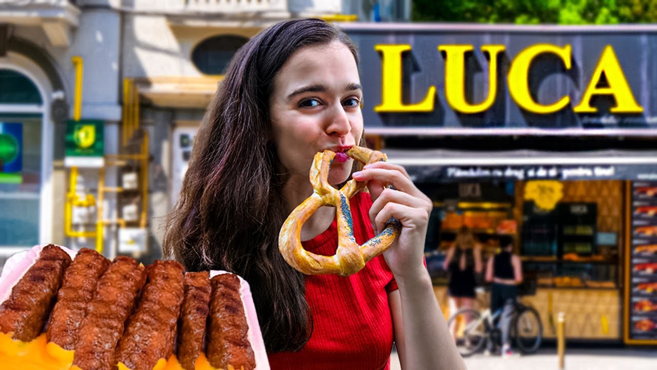 I tried Romanian Street Food for the First Time (Europe's Best Street Food)!