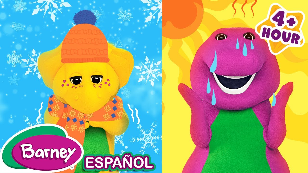 ¡Las Estaciones Cambian! | Clima y Ciencia para Niños | Episodios Completos | Barney en Español