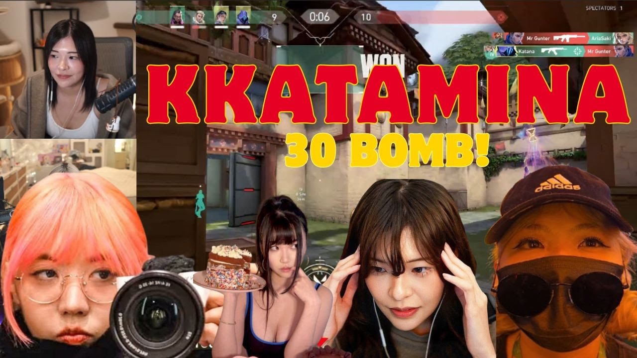 Kkatamina Drops a Crazy 30 Bomb with the Clutch Queens Lilypichu Ariasaki ft Yvonnie vGumiho
