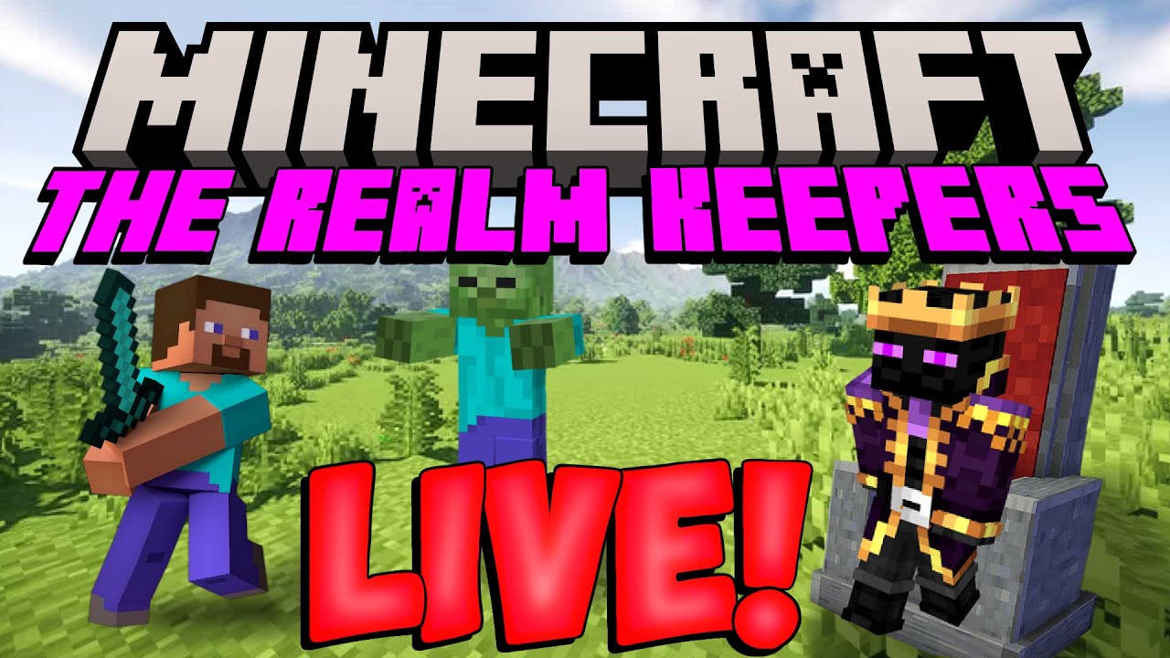 Minecraft - The Realm Keepers! Bedrock! Will switch it up if  Shannon doesn't join!