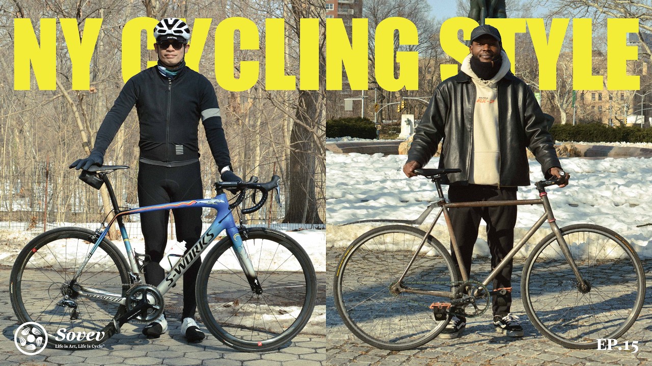 [Cycling Street Snap] What’s Cyclists’ Style Like in New York? - Winter 2025 | Ep.15