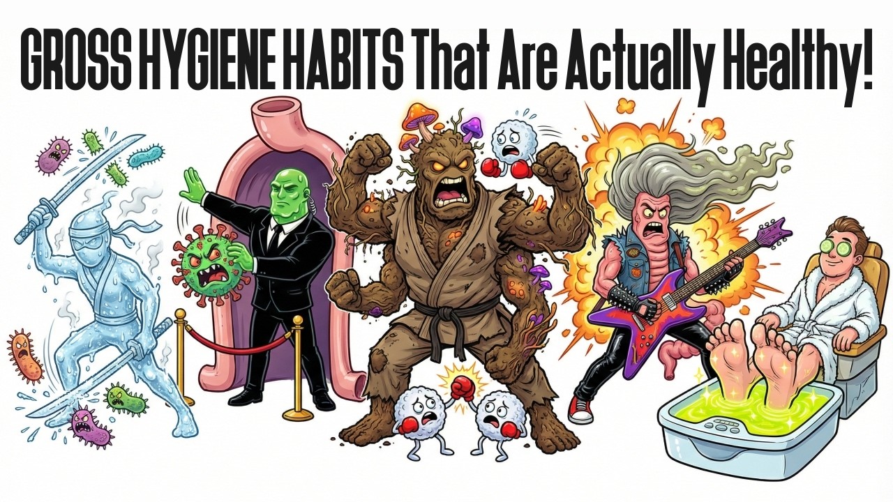 8 GROSS HYGIENE HABITS That Are Actually Healthy! (Science Backed!)