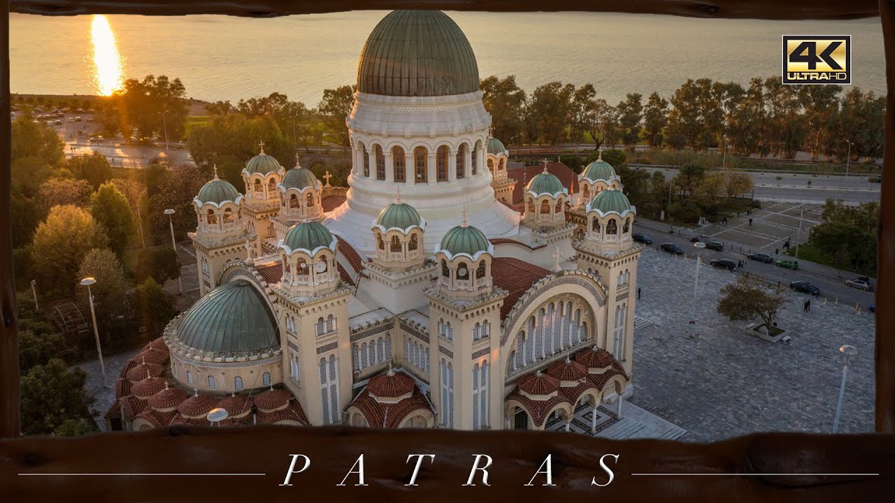 Patras ● Greece 🇬🇷 【4K】 Aerial Cinematic Drone