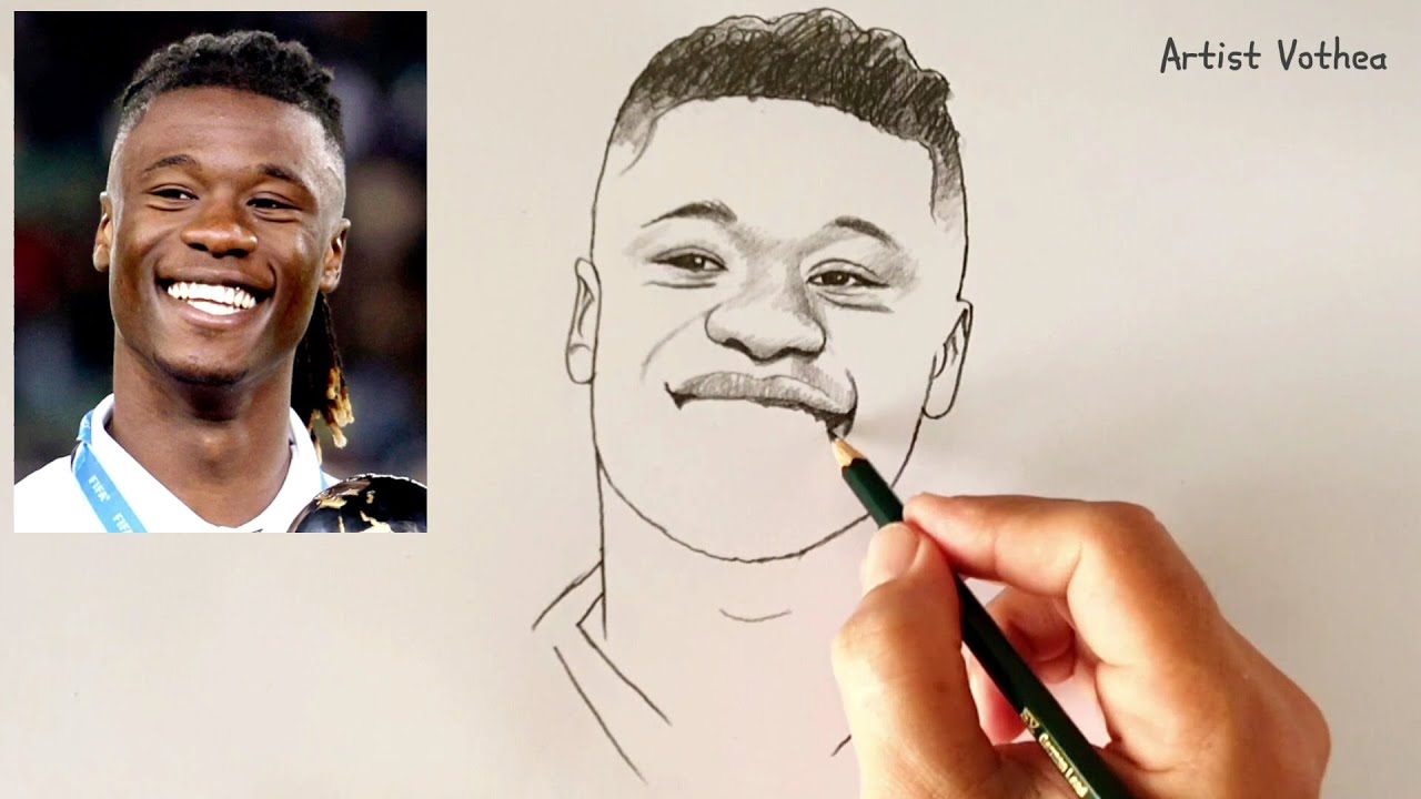 Drawing Eduardo Camavinga / Real Madrid CF / Players 2023