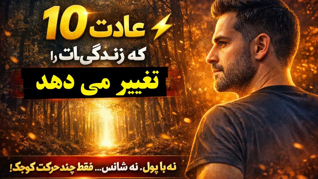 “۱۰ عادت کوچک که زندگی‌ات را بی‌صدا متحول می‌کنند!”