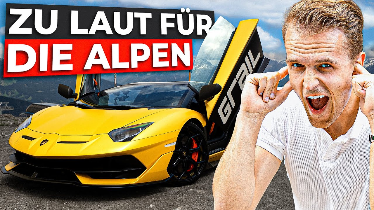 3000km im lautesten Lamborghini Aventador SVJ der Welt!