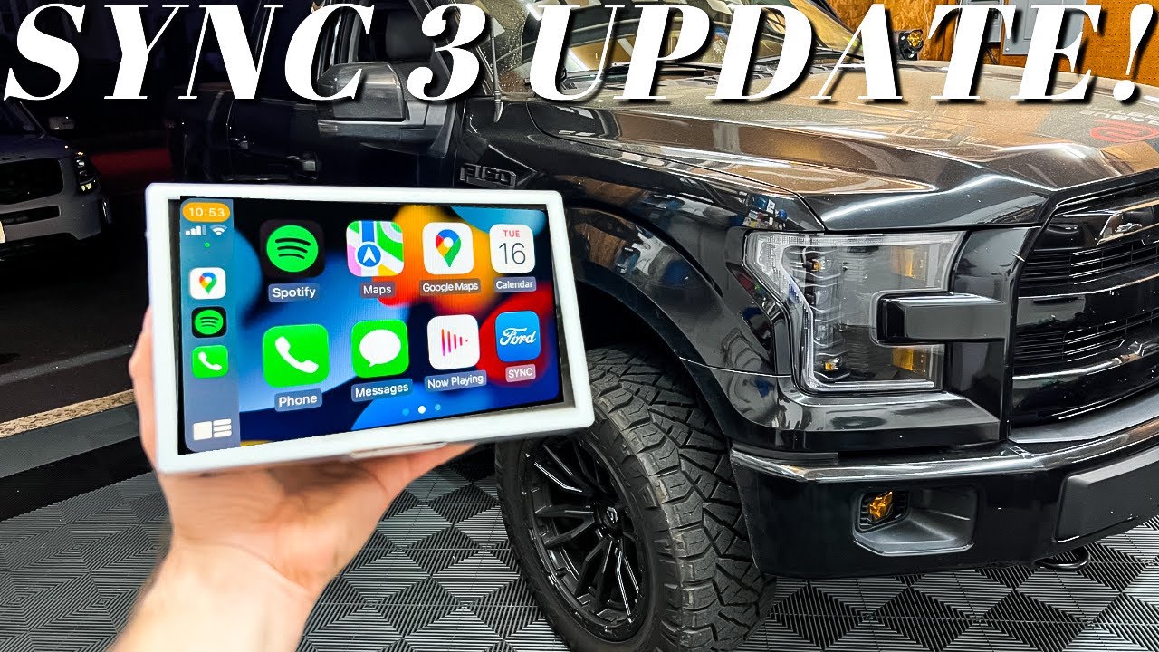 Upgrading Sync 2 To Sync 3 On My Ford F150 - APPLE CARPLAY!