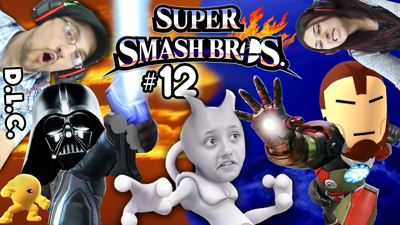 Дарт Вейдер против IRON MAN против Mewtwo! Super Smash Bros DLC # 2