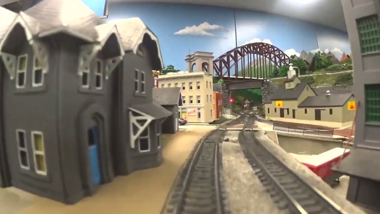 Massive N Scale Canadian Layout Cab Ride Tour