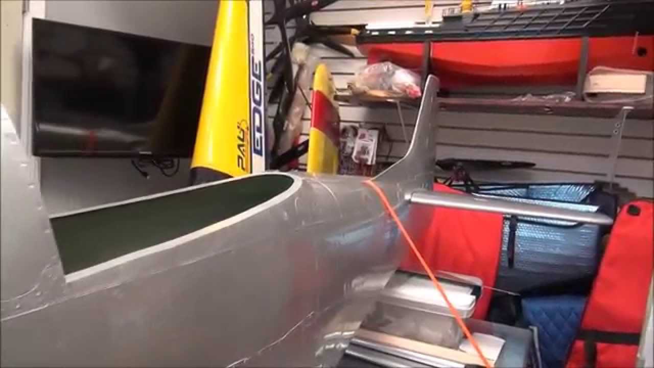 Fischer P-51 Mustang with Kolm 4 Cylinder IL-310