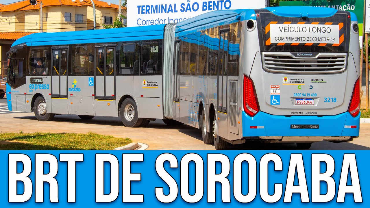 Novo Corredor de Ônibus (BRT) Ipanema de Sorocaba/SP - Eu Fui Conferir #125