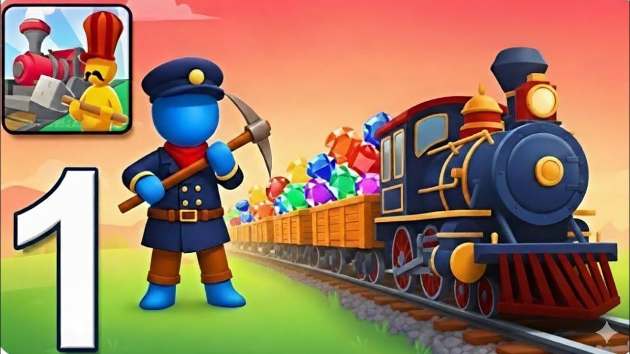 🚆⛏️ Train Miner Gameplay – Build, Mine and Upgrade Your Ultimate Mining Train Empire