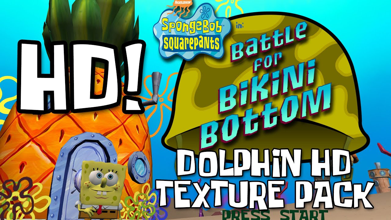 Battle for Bikini Bottom - HD Texture Pack (Dolphin Emulator)