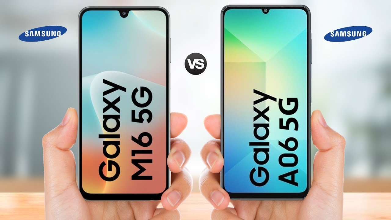 Samsung Galaxy M16 5g vs Samsung Galaxy A06 5g || Full Comparison