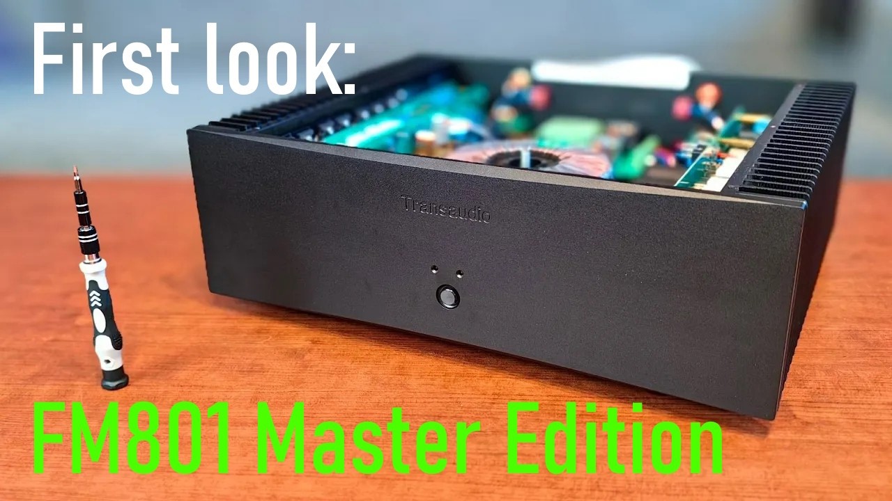 First look: FM Acoustic FM801 power amplifier clone by Transaudio. Quality build!