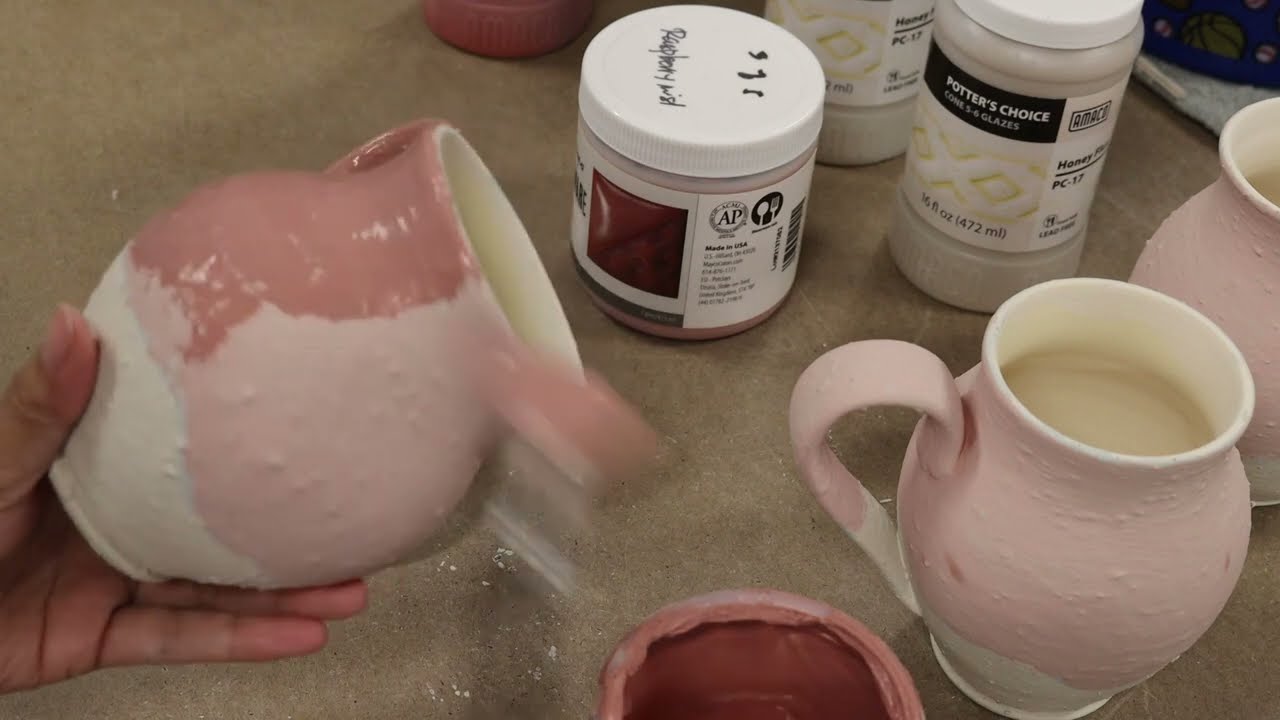 GLAZING #2 WINTER WOOD, NORSE BLUE, RASPBERRY MIST AND HONEY FLUX