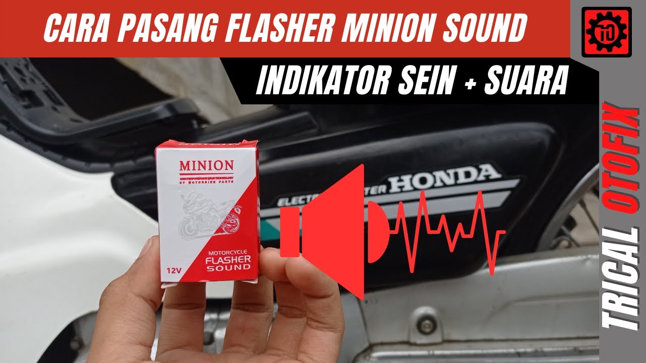 BISA PASANG SENDIRI, CARA PASANG & SETTING FLASHER SEIN BUNYI  | Flasher Led Bunyi Universal