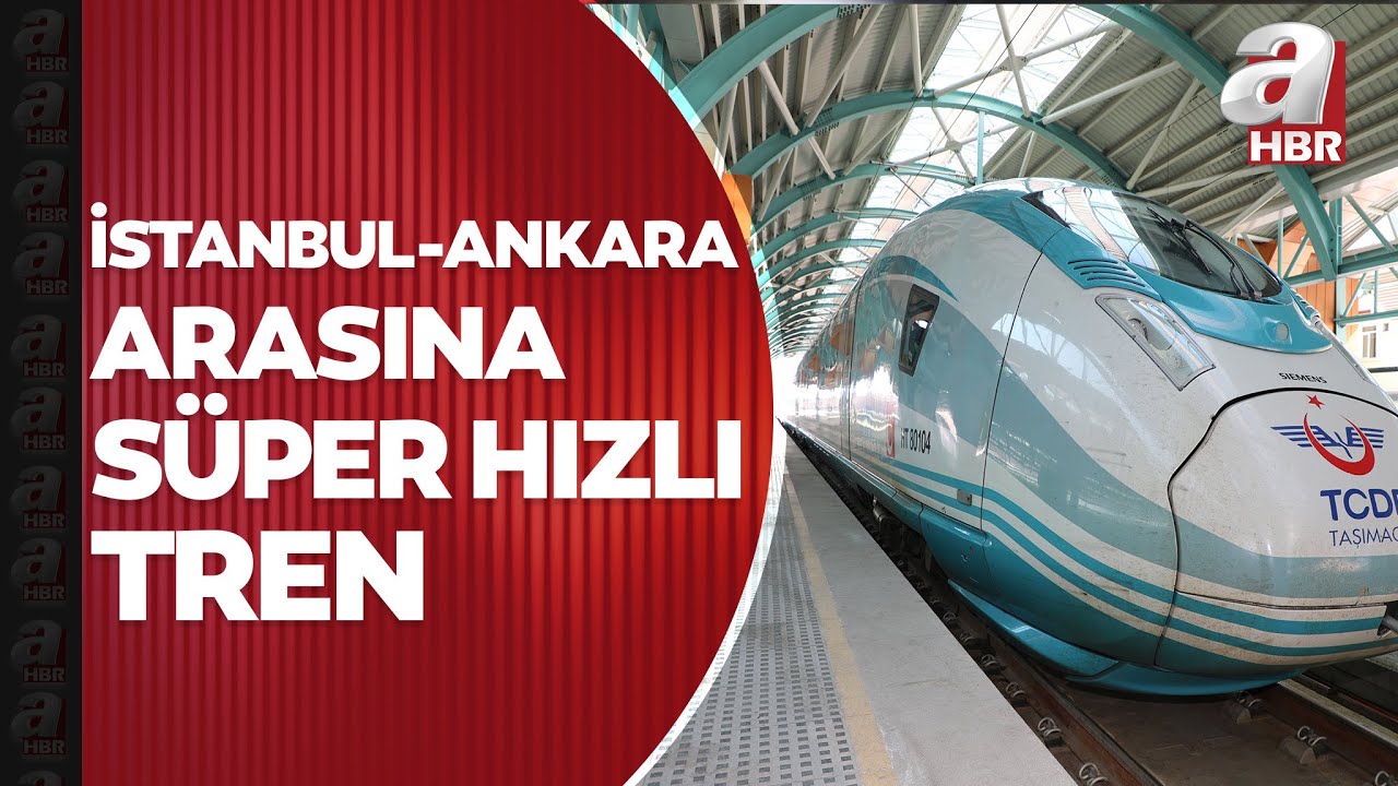 Başkan Erdoğan'dan duyurdu: İstanbul - Ankara arasına süper hızlı tren geliyor | A Haber