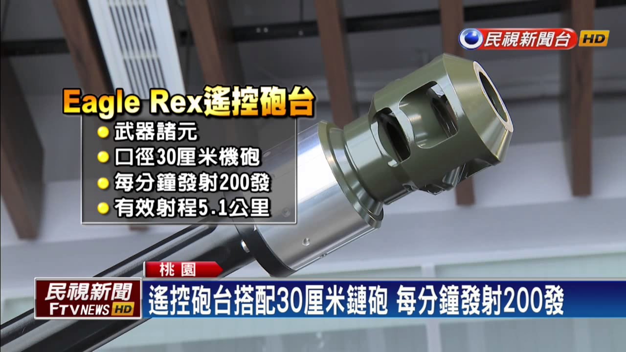 國造30公厘鏈砲亮相！民間公司搶國造商機－民視新聞