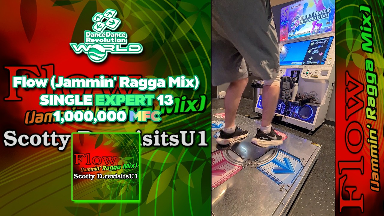[DDR WORLD] Flow (Jammin' Ragga Mix) ESP-13 1,000,000 MFC