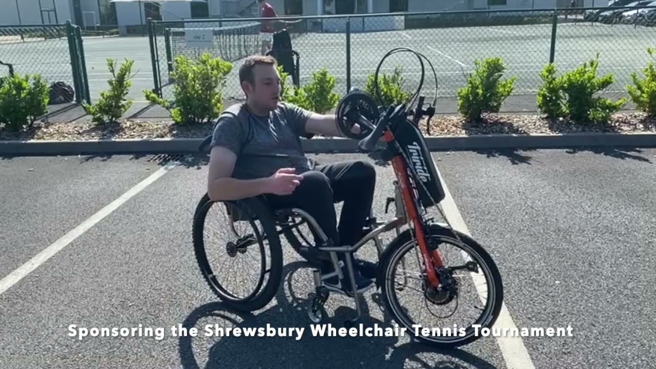 TriBike Wheelchair Handcycle | Scott from Invictus Active