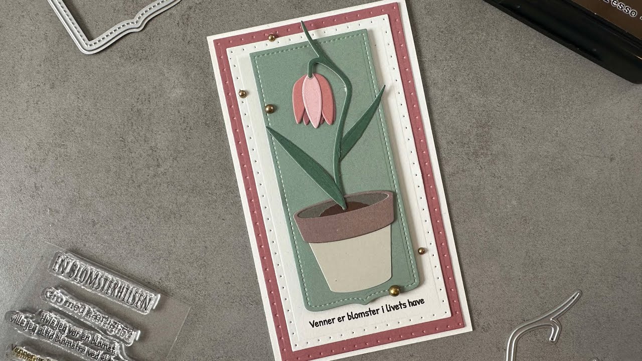 Venner er blomster i livets have (Reklame for Gavlhuset)