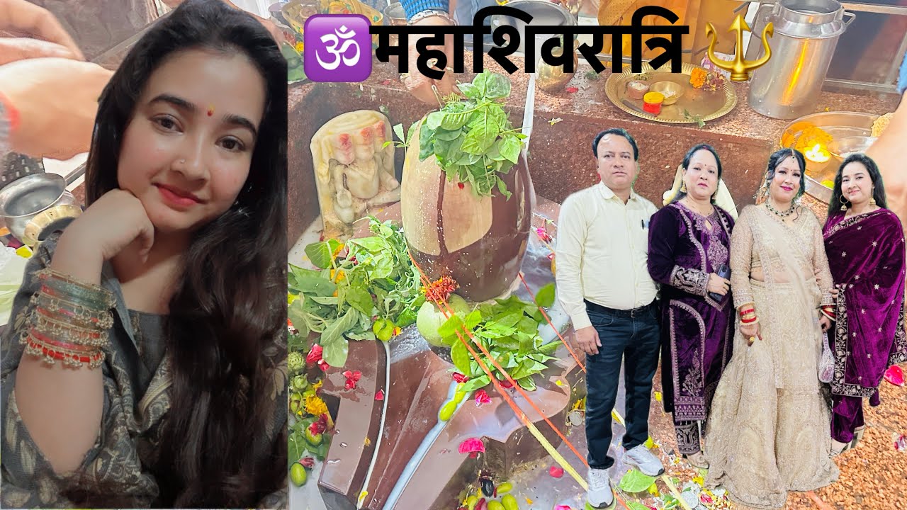 Maha shivratri 🔱 Vlog | On The Auspicious Occasion of Mahashivratri Beautiful Couple Tied Know 🕉️