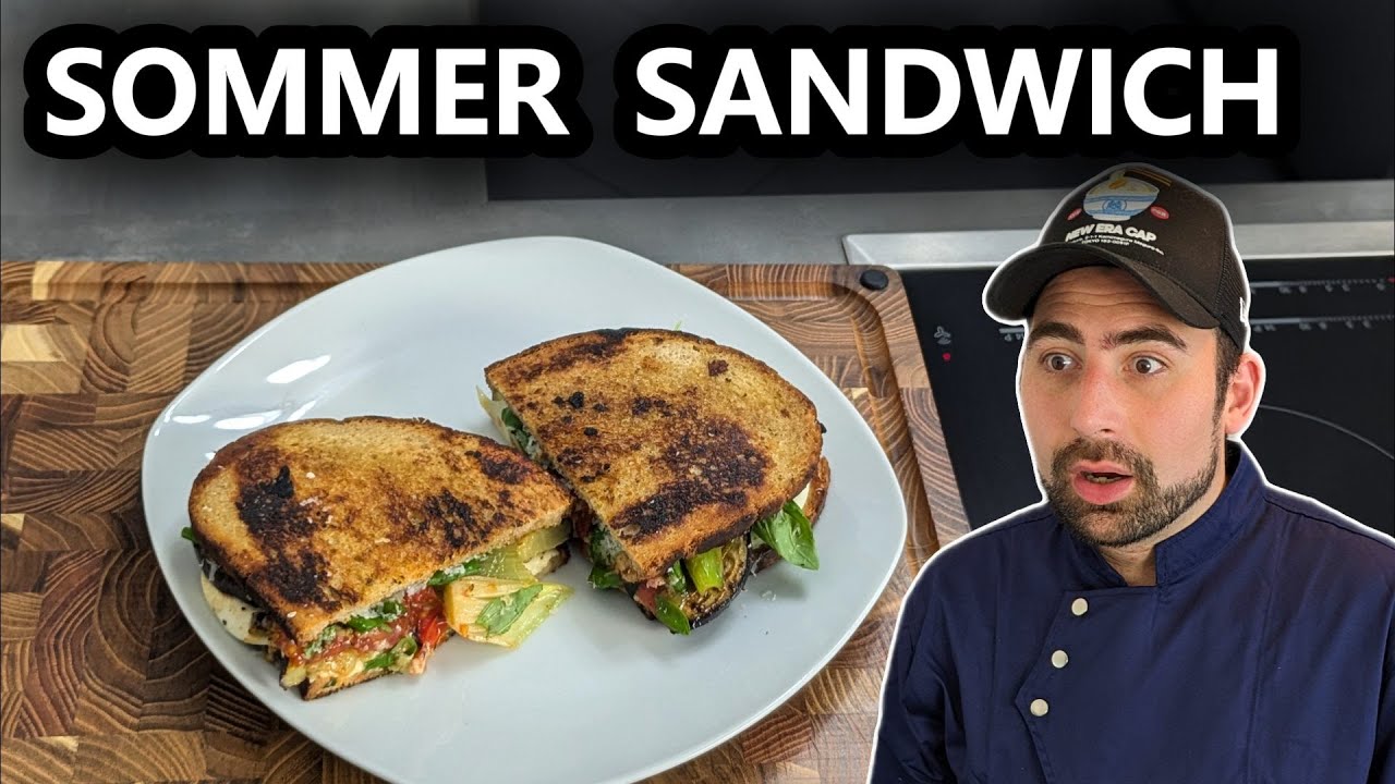 Das Geilste Sandwich Der Welt mit Aubergine