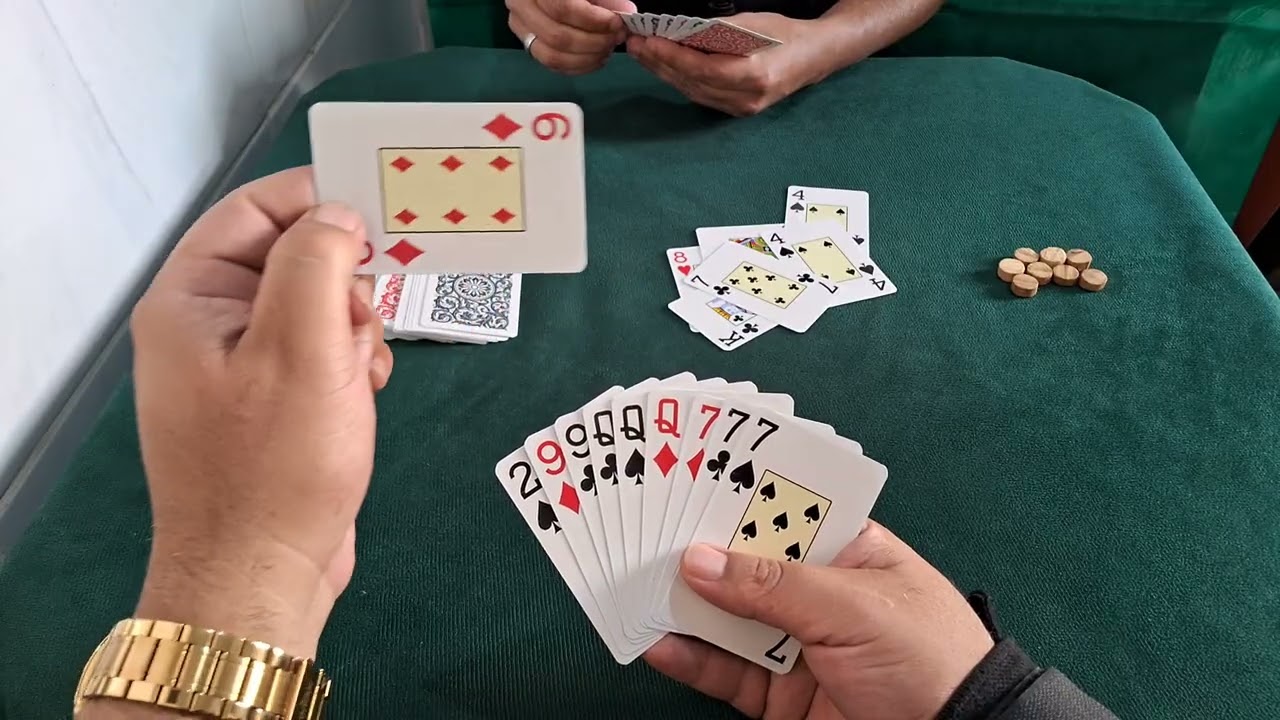 Vamos jogar um baralho, cacheta