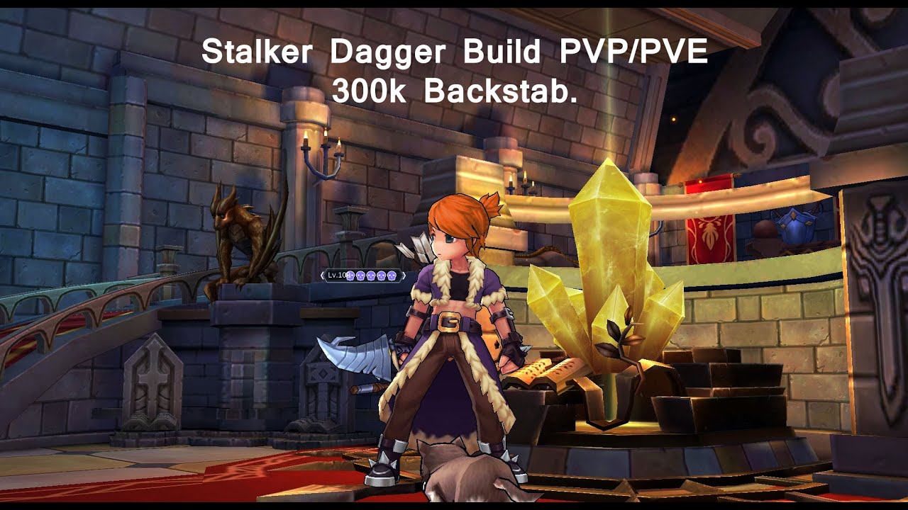 Stalker PVP/PVE Dagger Build 300k backstab - Ragnarok Online Mobile