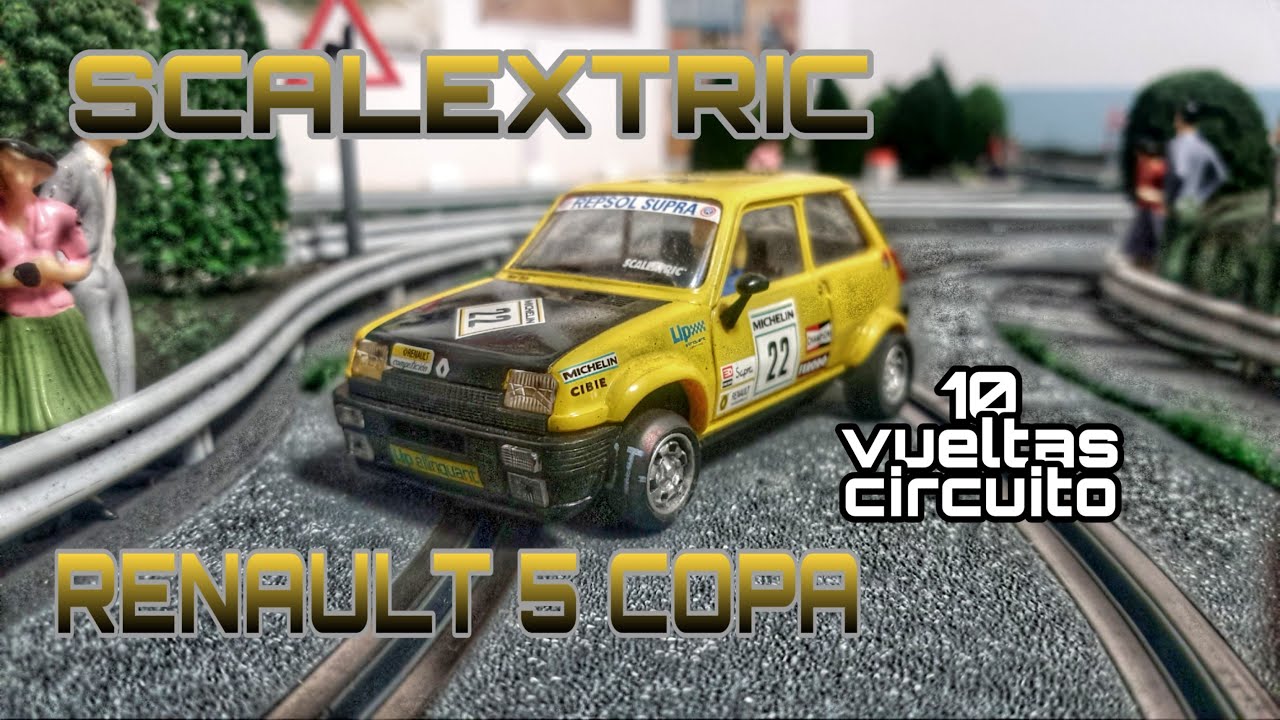 SCALEXTRIC,Renault 5 Copa...Mitico entre los miticos