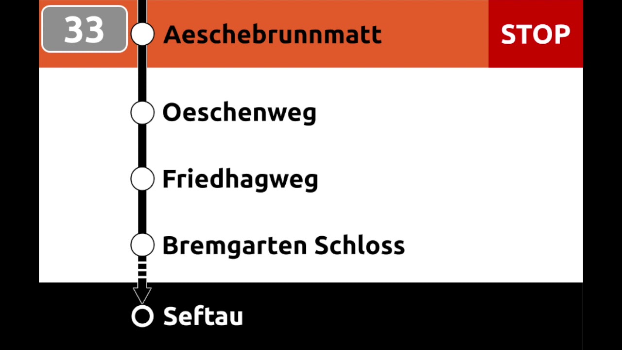 RBS Ansagen - 33 Worblaufen–Bremgarten