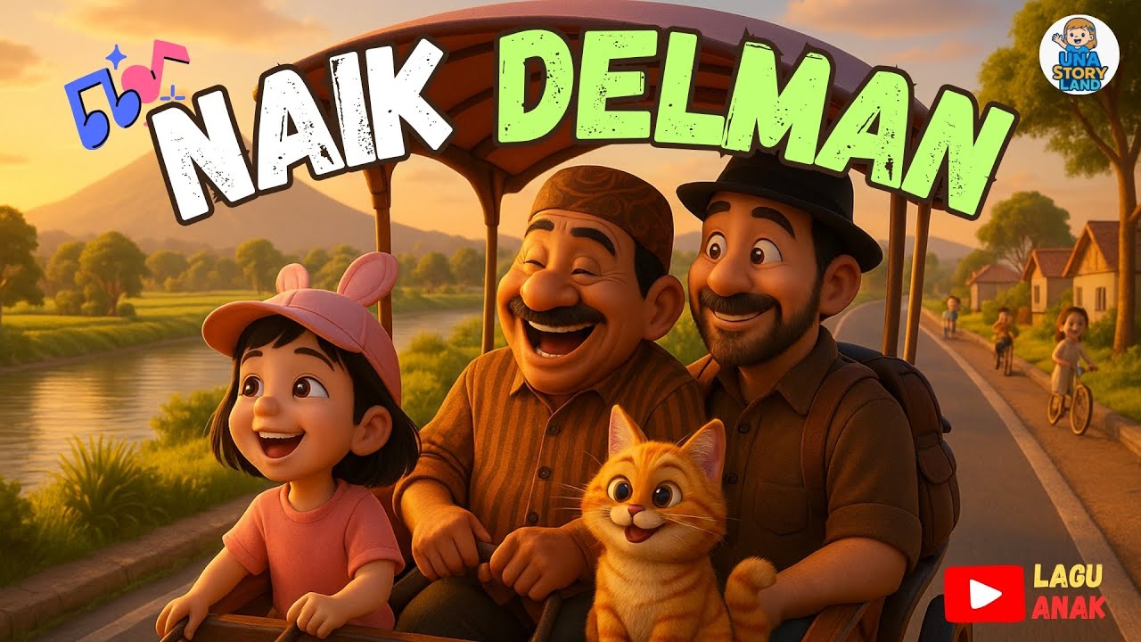 🎵Naik Delman🎵 Lagu Anak Ceria dan Edukatif | Lagu Anak Populer 2025