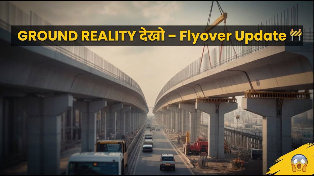 🚦 Dighori से Kamal Chowk Flyover Kitna Hua Complete? | Nagpur का Real On-Ground Update 🚧