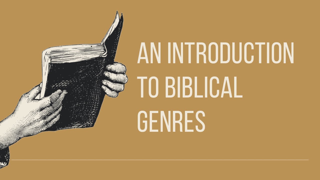 An Introduction to Biblical Genres