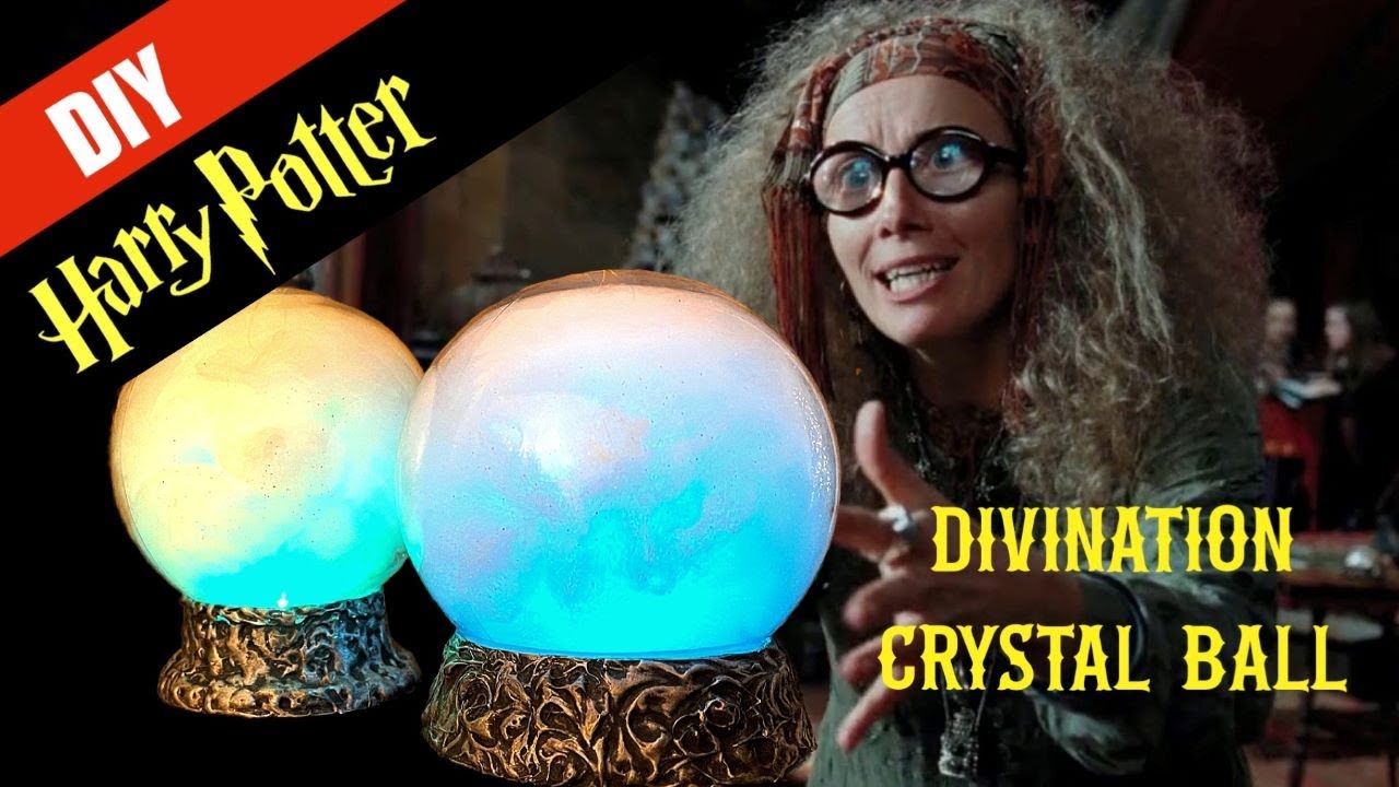 ⚡️Harry Potter DIY- Divination Crystal Ball - Two ways