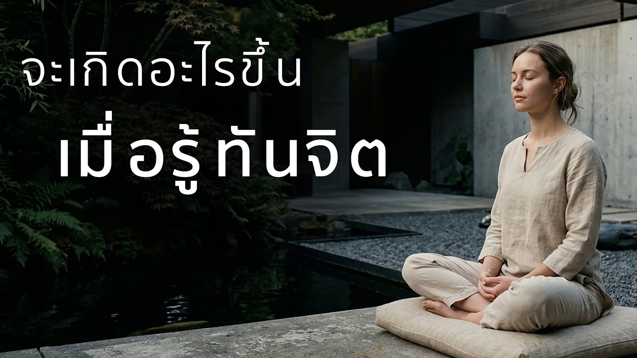 จะเกิดอะไรขึ้น เมื่อเรารู้ทันจิต | ชีวิตอาจไม่เหมือนเดิมอีกต่อไป