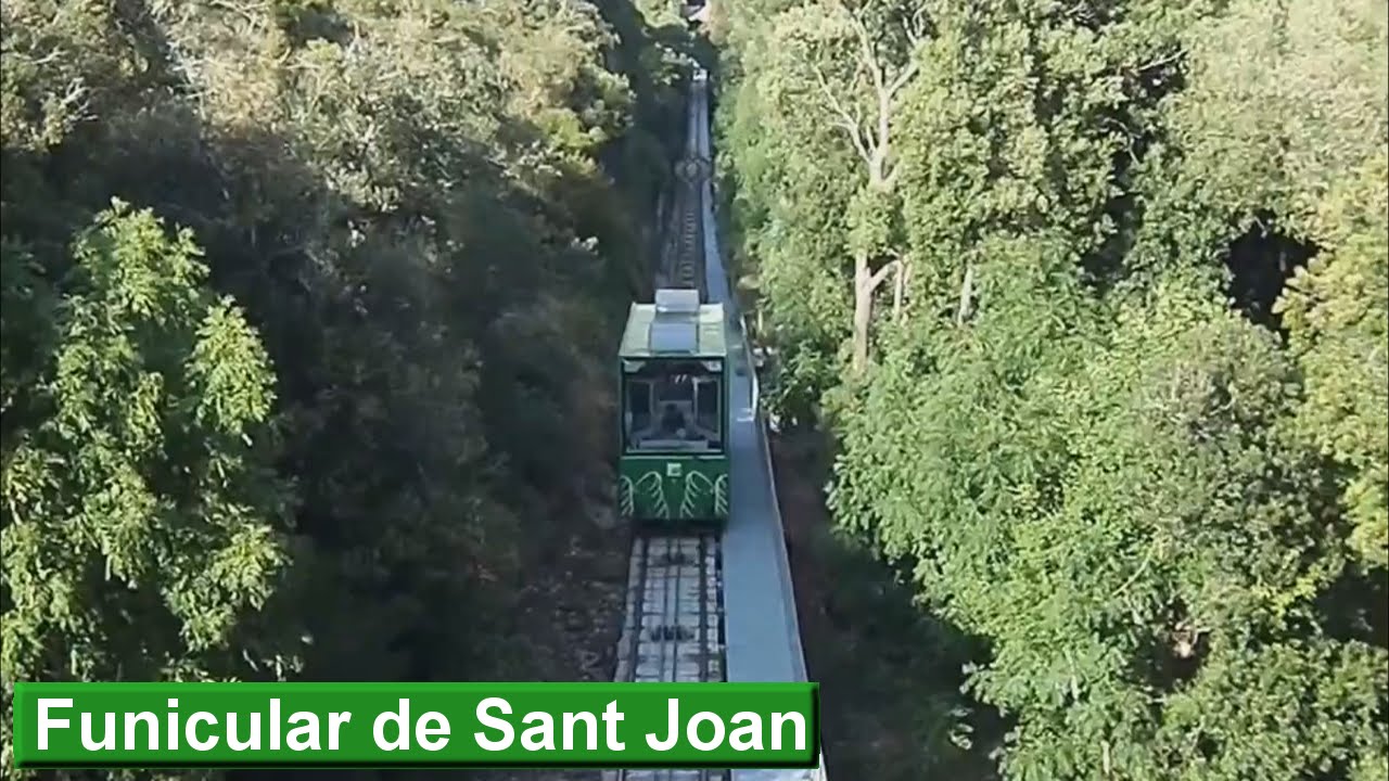 Funicular de Sant Joan: Ermita de Sant Joan - Monestir de Montserrat (FGC Barcelona)