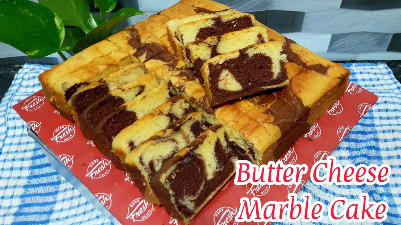 Butter Cheese Marble Cake | Thank You 1K Subscribers | Rajie'S Cooking Passion