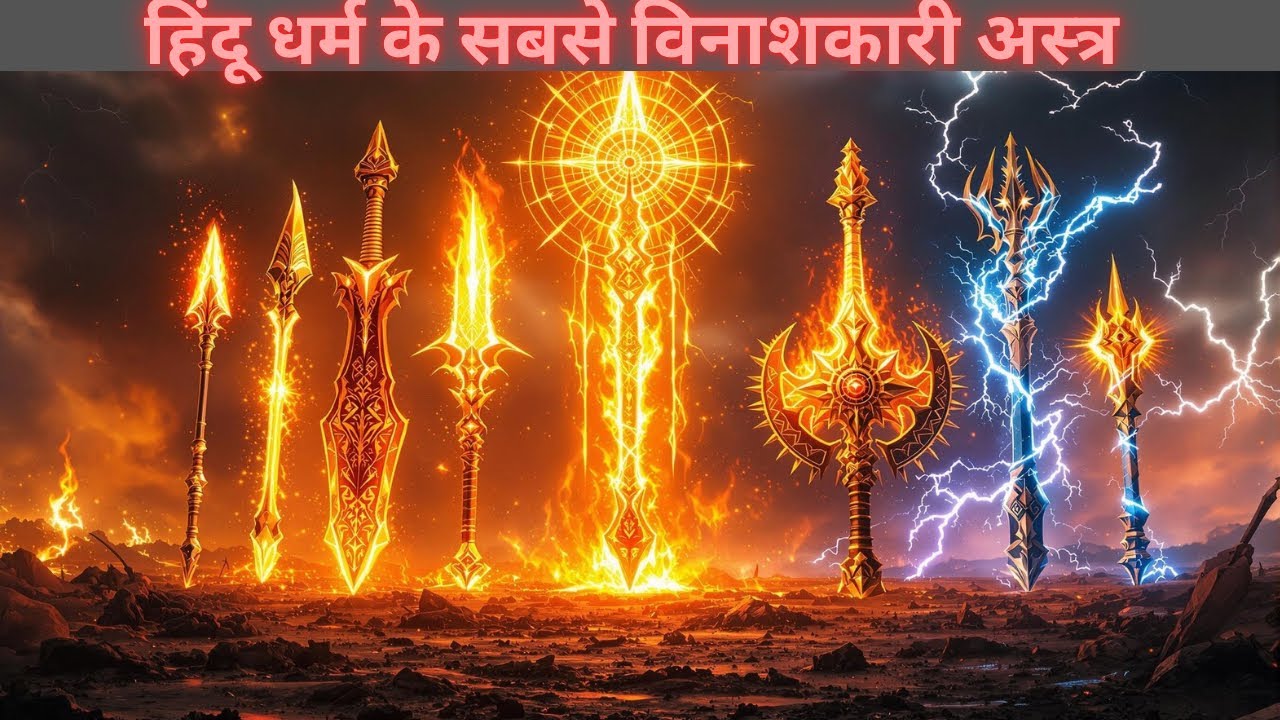 10 Most powerful weapon in Hinduism।हिंदू धर्म के 10 सबसे शक्तिशाली अस्त्र