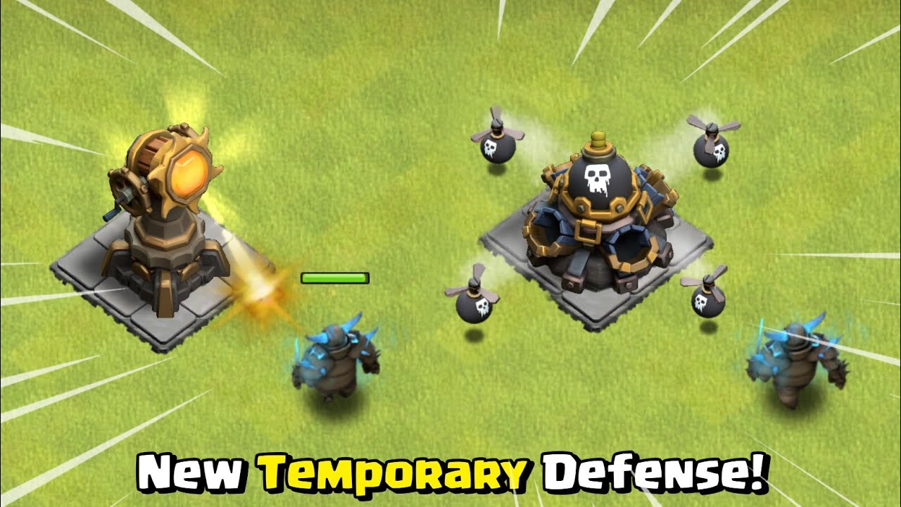 Light Beam VS Bomb Hive | Which Temporary Defense is The Best? Clash of Clans
