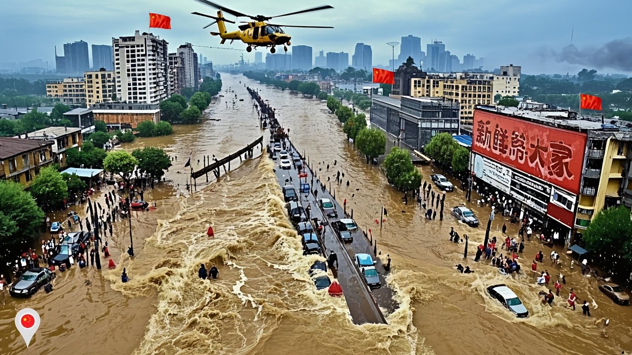 MEGA TSUNAMI: China&rsquo;s Mega Dam Bursts &ndash; Cities Shattered by Catastrophic Floods | Short Film