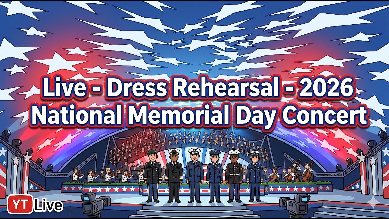 Dress Rehearsal - National Memorial Day Concert 2026