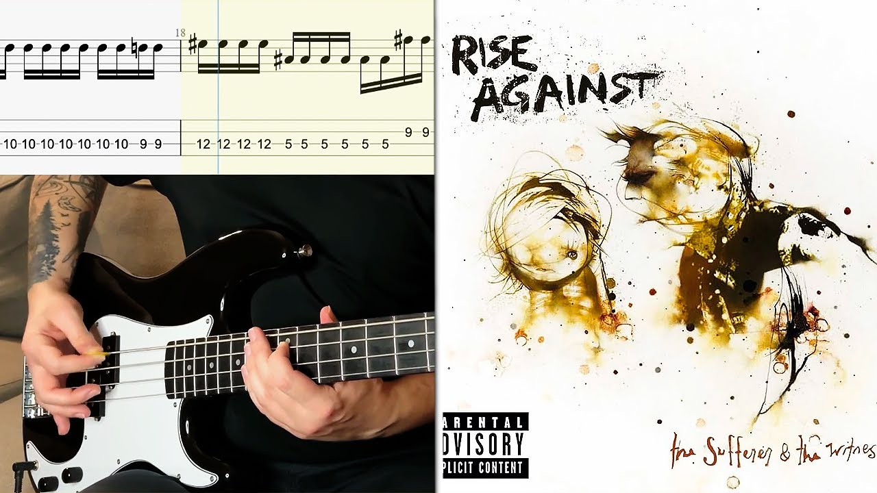Rise Against – Prayer Of The Refugee BASS COVER with TABS
