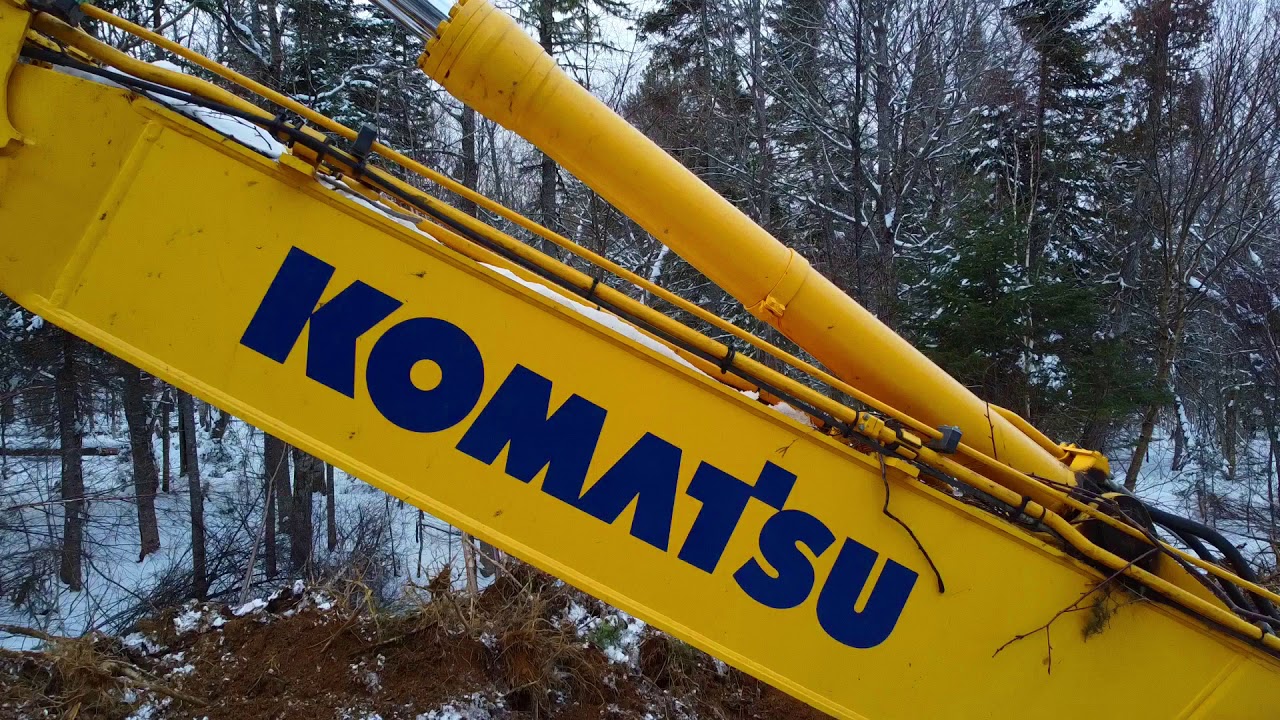 Chantier de Voirie forestière à St-Antoine en Gaspésie 2020