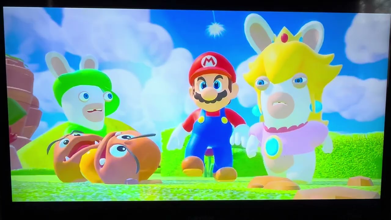 Super Mario rabbits kingdom battle world 1 epsisode 1